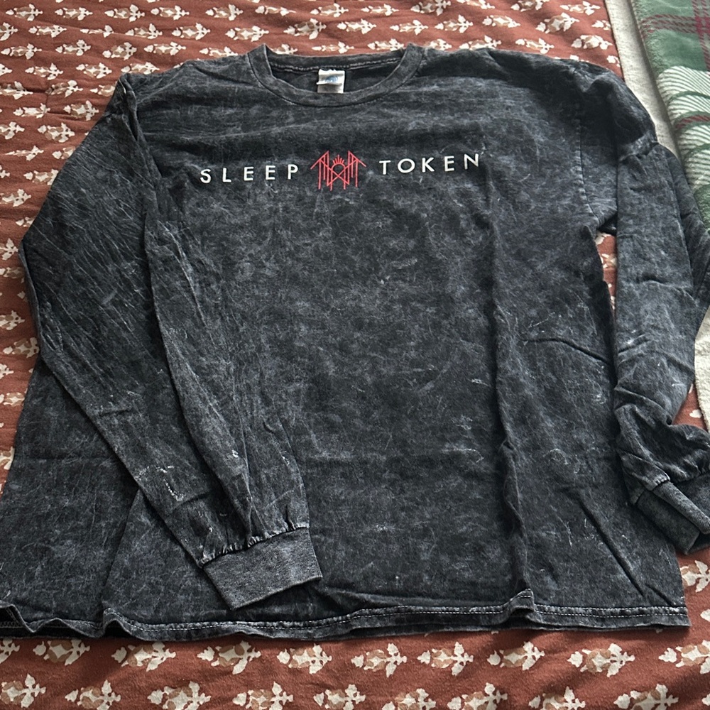 Distressed Gray Sleep Token Longsleeve